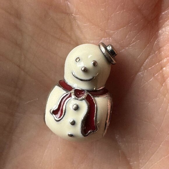 Pandora Happy Snowman Charm - Picture 2 of 6